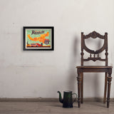 100th Anniversary Of Route 66 (Map) - Art Print, 11x14 / Simple / Black
