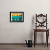 Memphis, TN: River View (Horizontal) - Art Print, 11x14 / Simple / Black