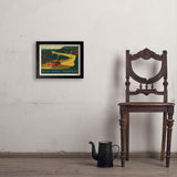 Blue Ridge Parkway - Art Print, 11x14 / Simple / Black