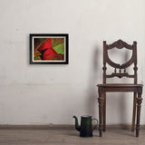 Pastel Painting: Redhead (Cardinal) - Art Print, 11x14 / Simple / Black
