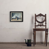 England: London, Horizontal - Art Print, 11x14 / Simple / Black