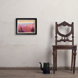 Grand Canyon National Park: 100th Anniversary (Horizontal) - Art Print, 11x14 / Simple / Black