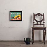 Cicada Invasion: I Survived (Horizontal) - Art Print, 11x14 / Simple / Black