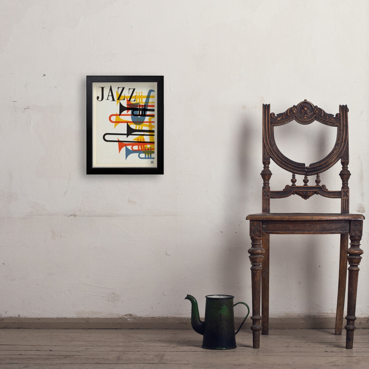 Mid-Century Jazz — Mid Century Modern Wall Art | Art Print