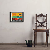 Cicada Invasion: Sing. Mate. Die. (Horizontal) - Art Print, 11x14 / Simple / Black