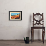 Acadia National Park: 100th Anniversary (Horizontal) - Art Print, 11x14 / Simple / Black
