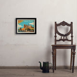 France: Paris, Notre Dame, Horizontal - Art Print, 11x14 / Simple / Black