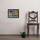 Memphis, TN: Picture Letters - Art Print, 11x14 / Simple / Black