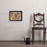 Coffee Collage (Horizontal) - Art Print, 11x14 / Simple / Black