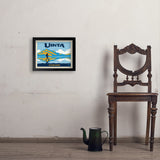 Salt Flat (Pub Poster) - Art Print, 11x14 / Simple / Black