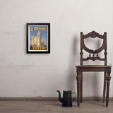 ...2026 Total Solar Eclipse: León, Spain - Art Print, 11x14 / Simple / Black