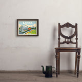 Detour (Pub Poster) - Art Print, 11x14 / Simple / Brown