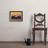 Golden Spike - Art Print, 11x14 / Simple / Brown