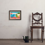 Lookin' Pretty In Music City (Horizontal) - Art Print, 11x14 / Simple / Brown