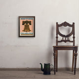 250th Anniversary USA: Liberty Bell - Art Print, 11x14 / Simple / Brown
