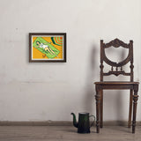 Sun Bather - Art Print, 11x14 / Simple / Brown