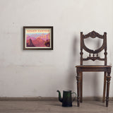Grand Canyon National Park: 100th Anniversary (Horizontal) - Art Print, 11x14 / Simple / Brown