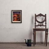 Mythical Creatures: Chupacabra - Art Print, 11x14 / Simple / Brown