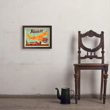 100th Anniversary Of Route 66 (Map) - Art Print, 11x14 / Simple / Brown