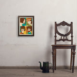 1969: Go with the Flo/Fro - Art Print, 11x14 / Simple / Brown