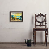 Coastal California: Horizontal Print - Art Print, 11x14 / Simple / Brown