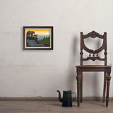 Great Smoky Mountains Horizontal Print - Art Print, 11x14 / Simple / Brown
