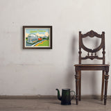 Detour: Hoppy Camper - Art Print, 11x14 / Simple / Brown