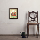 Russia: Moscow - Art Print, 11x14 / Simple / Brown