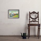 Detour: Hoppy Camper - Art Print, 11x14 / Simple / Gray
