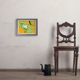 Sun Bather - Art Print, 11x14 / Simple / Gray
