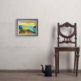 Coastal California: Horizontal Print - Art Print, 11x14 / Simple / Gray