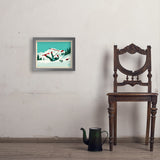 Yard Sale - Art Print, 11x14 / Simple / Gray