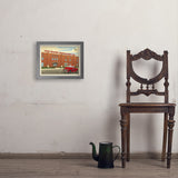 Old Glory: Distillery Building - Art Print, 11x14 / Simple / Gray