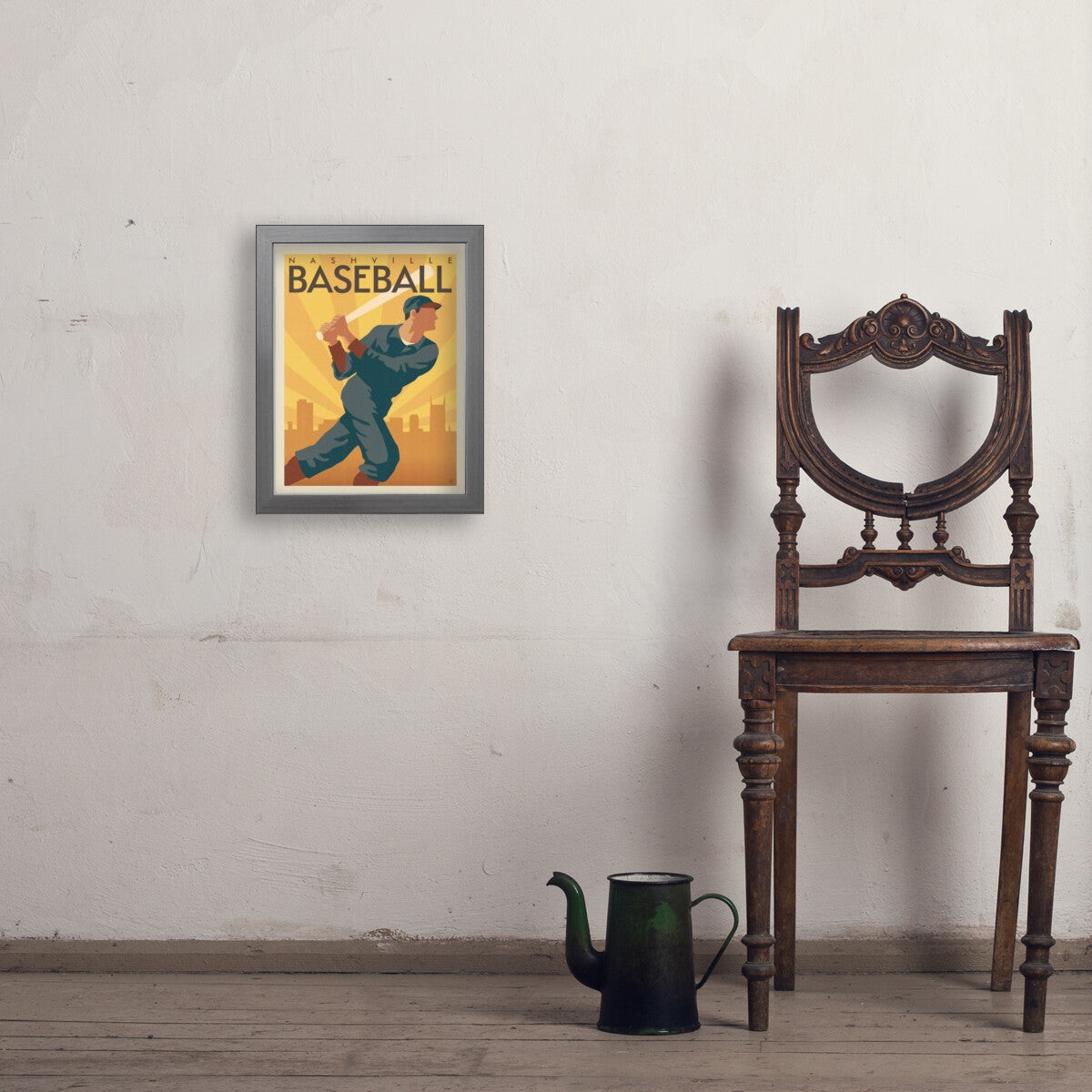 Baseball — Nashville Art Print – Anderson Design Group