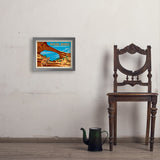 Natural Bridges National Monument, UT - Art Print, 11x14 / Simple / Gray