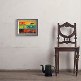 Cicada Invasion: Sing. Mate. Die. (Horizontal) - Art Print, 11x14 / Simple / Gray