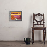 Moab, Utah: Canyon View - Art Print, 11x14 / Simple / Gray