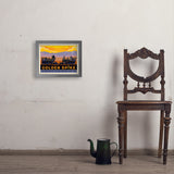 Golden Spike - Art Print, 11x14 / Simple / Gray