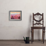Grand Canyon National Park: 100th Anniversary (Horizontal) - Art Print, 11x14 / Simple / Gray