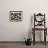 Literary Classics Collage (Horizontal) - Art Print, 11x14 / Simple / Gray