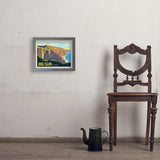 Big Sur, California: Bixby Bridge - Art Print, 11x14 / Simple / Gray