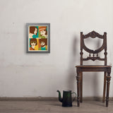 1969: Go with the Flo/Fro - Art Print, 11x14 / Simple / Gray