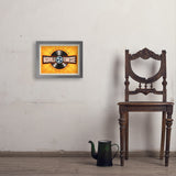Music City: Vinyl Record (Horizontal) - Art Print, 11x14 / Simple / Gray