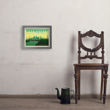 Nashville Skyline: Horizontal - Art Print, 11x14 / Simple / Gray