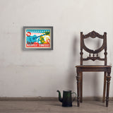 Lookin' Pretty In Music City (Horizontal) - Art Print, 11x14 / Simple / Gray