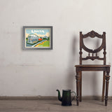 Detour (Pub Poster) - Art Print, 11x14 / Simple / Gray
