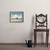 Daytona Beach, Florida - Art Print, 11x14 / Simple / Gray