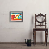 Chill in the Ville (Horizontal) - Art Print, 11x14 / Simple / Gray