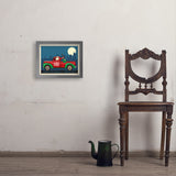 Nashville Or Bust - Art Print, 11x14 / Simple / Gray