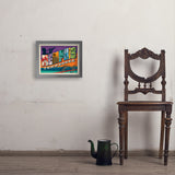 Memphis, TN: Picture Letters - Art Print, 11x14 / Simple / Gray